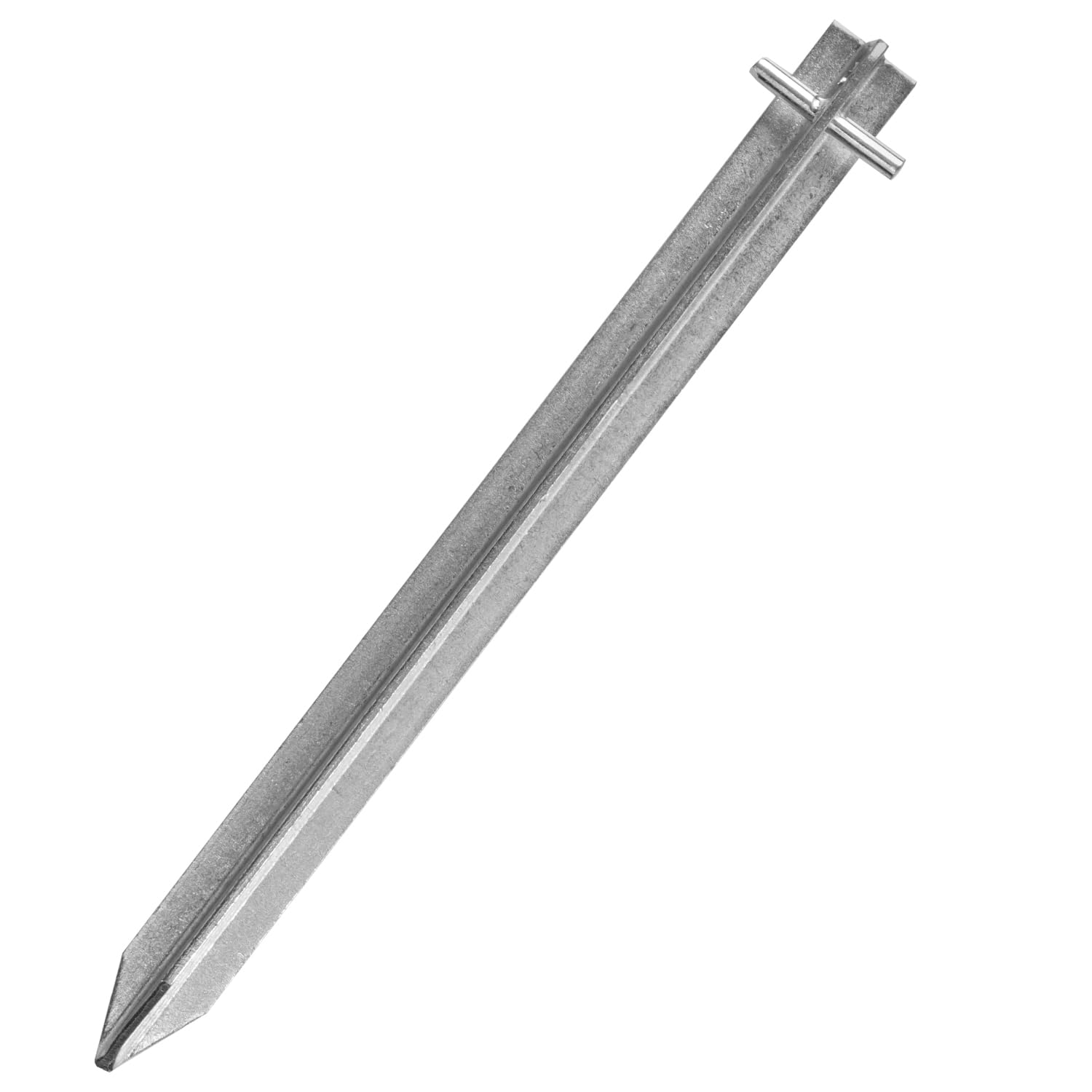 T-Hering 12 STK. 30 cm aus Metall für Harte Böden - extra starker Zelthering aus verzinktem Stahl - Stabiler Erdnagel für Zelt, Pavillon, Camping, Bodenanker, Outdoor