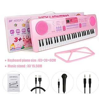 Clavier de Piano 61 Touches Chargable Clavier Piano Clavier Electronique Portable Musique Clavier Avec Pupitre… - Les Beatles, Paul McCartney, John Lennon, RIngo Starr, George Harrison Clavier de Piano 61 Touches Chargable Clavier Piano Clavier Electronique Portable Musique Clavier Avec Pupitre… – Image 5