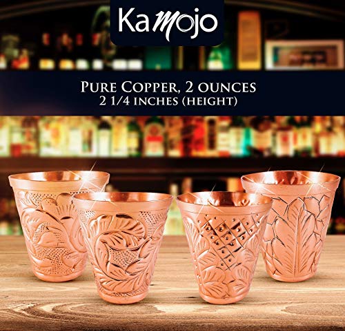 Kamojo SHOT 4 Pure Copper Shot Glasses  thumb #1