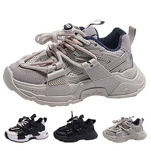 sfdgfhyf Kids Tennis Shoes Spring Summer Children Sports Boys Run Shoes Flat Light Mesh Breathable Comfortable Solid Shoes3