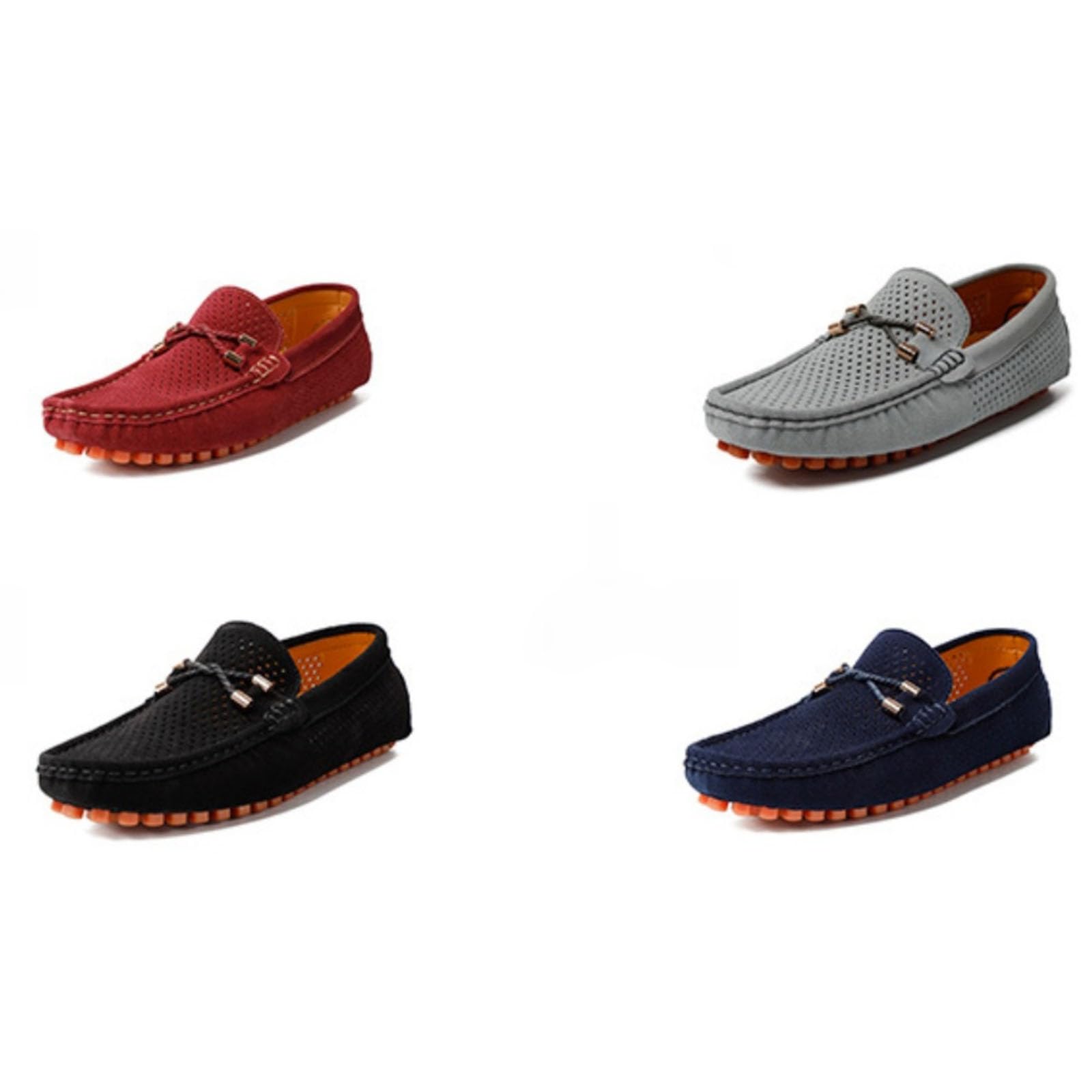 Chaussures en Cuir Respirant，Style Britannique, avec Semelle antidérapante en Caoutchouc, Convient à de Nombreuses Occasions