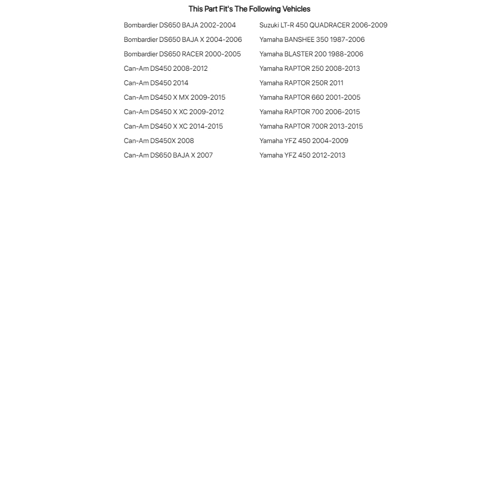 Streamline Billetanium Rebuildable ATV Stabilizer Silver for Yamaha RAPTOR 700 2006-2015