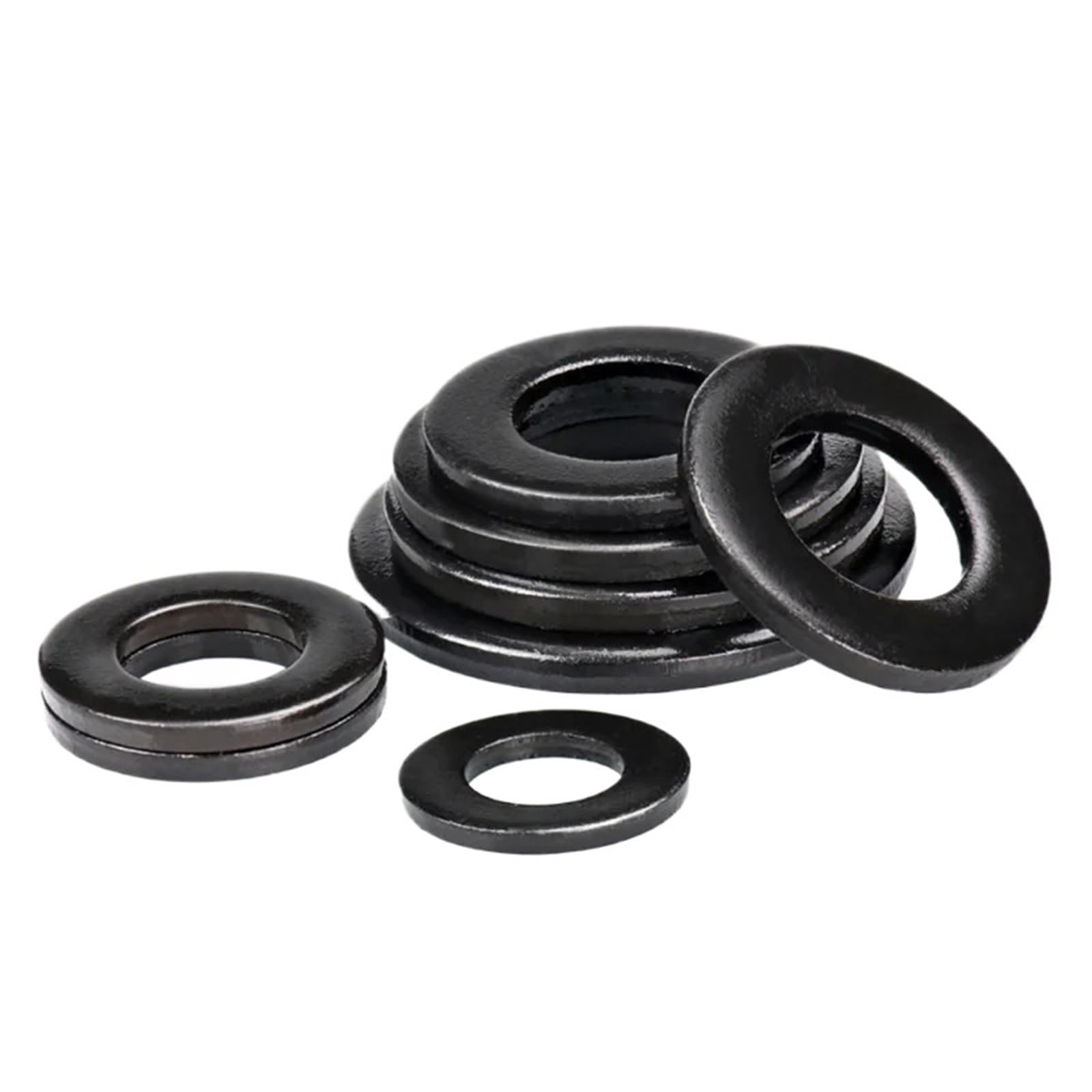 arandelas planas de acero al carbono, Junta plana de acero al carbono de grado 8.8, M2-M45(M10x30x2.5 x10pcs)