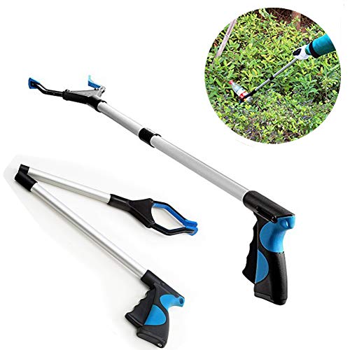 Preisvergleich Produktbild DesignerBox Greifhilfe, faltbar, langer Arm, um 360° drehbar, Klaue, Handgreifer, 81 cm