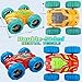 Toddlers Car Toys for 1-3, Toys Cars for Ages 2-4, Double-Sided Monster Truck Toys, Stunt Push and Go Friction Cars, 3 Year Old Boy Toys, Toy Cars for 2 3 4 5 6 Year Old Boy Christmas Birthday Gift