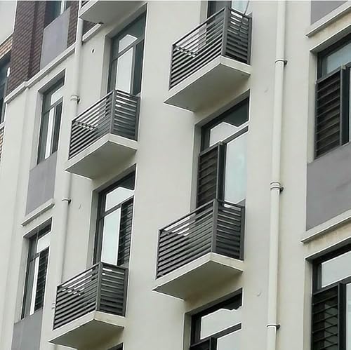 Cubre aire acondicionado de aleación de aluminio elegante para jardín 7