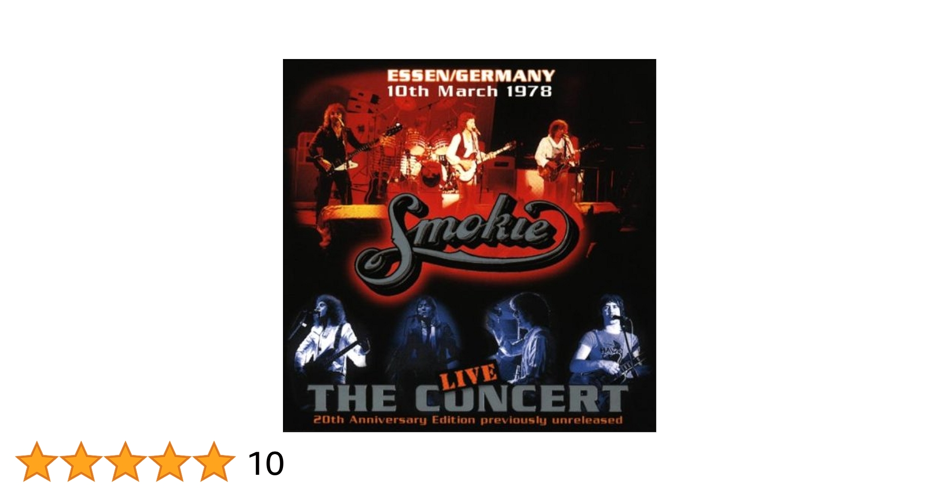 独2discs LP Smokie The Live Concert 88985369821 Sony Music /00660 The Live Concert - Amazon.com Music