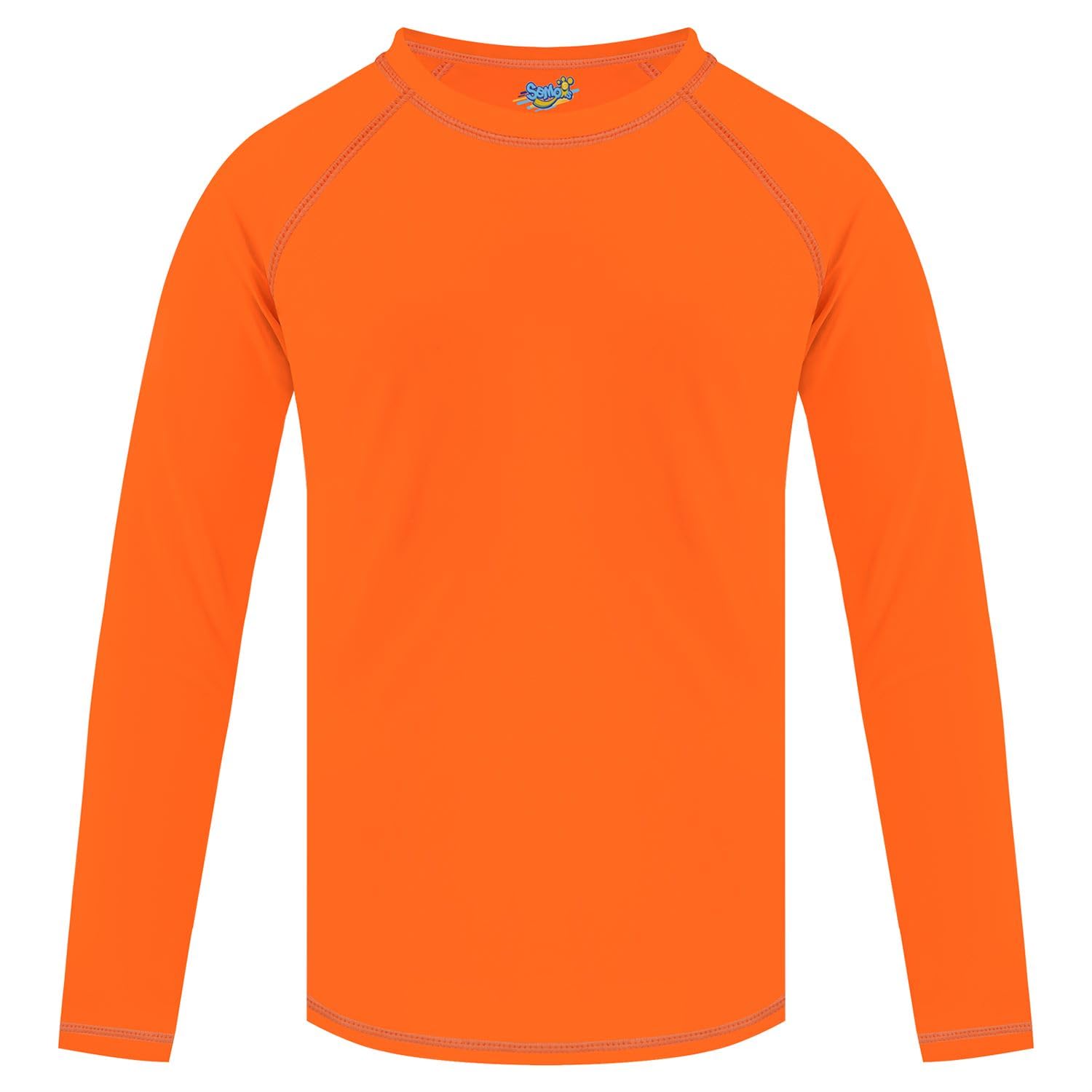 Boys Rash Guard Swim Shirt Long Sleeve for Toddler Kids Rashguard Water Shirt UPF+ 50 Swimming Sun Shirt Swimwear