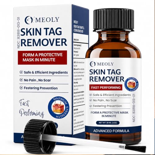 Image of MEOLY Fast-Acting Skin Tag Remover : Salicylic Acid Skin Tag for Men and Women 30 ml