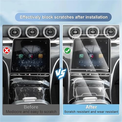 Protection navigation BYD Dolphin 2024 et film intérieur console TPU