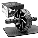FEELCAT Ab roller wheel abdominal exercise core workout weight loss no noise easy to assembling light weight perfect home gym equipment for men & women