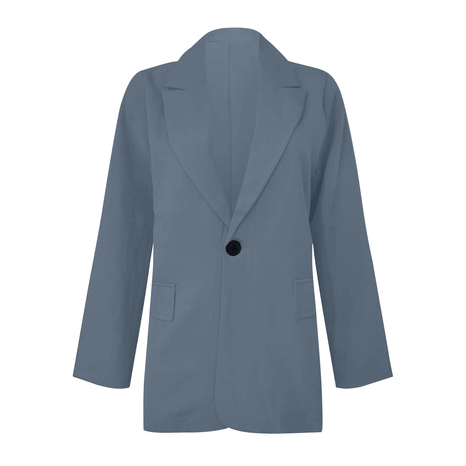 Tailleur Femme Ensemble Pantalon 2 Pièces Chic et Elegant Couleur Unie Slim Fit Blazer Veste Formel Bureau Travail Pantalon Costumes Manteau Ensemble Col Revers Veste Manteau Pantalons Pas Cher