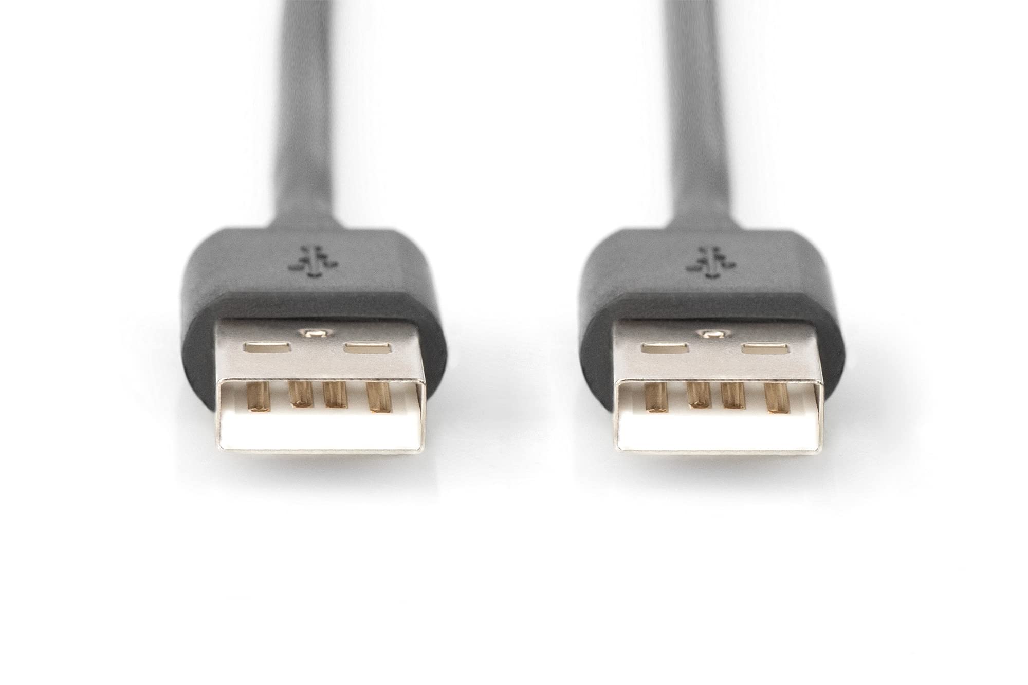 DIGITUS Cavo USB 2.0 – 1,8 m – da USB-A a tipo C – 480 Mbps – cavo per computer, notebook, hub, smartphone, tablet – nero