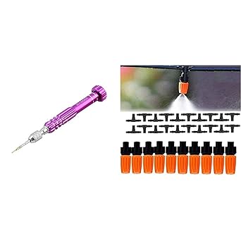 Diy Crafts 5 in 1 Professional Alloy, S2 Steel Screwdriver Set Repair Tools Opening Kit, Multicolor + Diy Crafts 12256 7645 Quick Adhesive Speedy Fix Visbella With Accessories, Multicolor, 9 Piece
