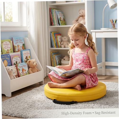 Coussin de sol de méditation pour éviter le mal de dos assise douce en PU