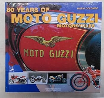 Paperback 80 Years of Moto Guzzi Motorcycles Book