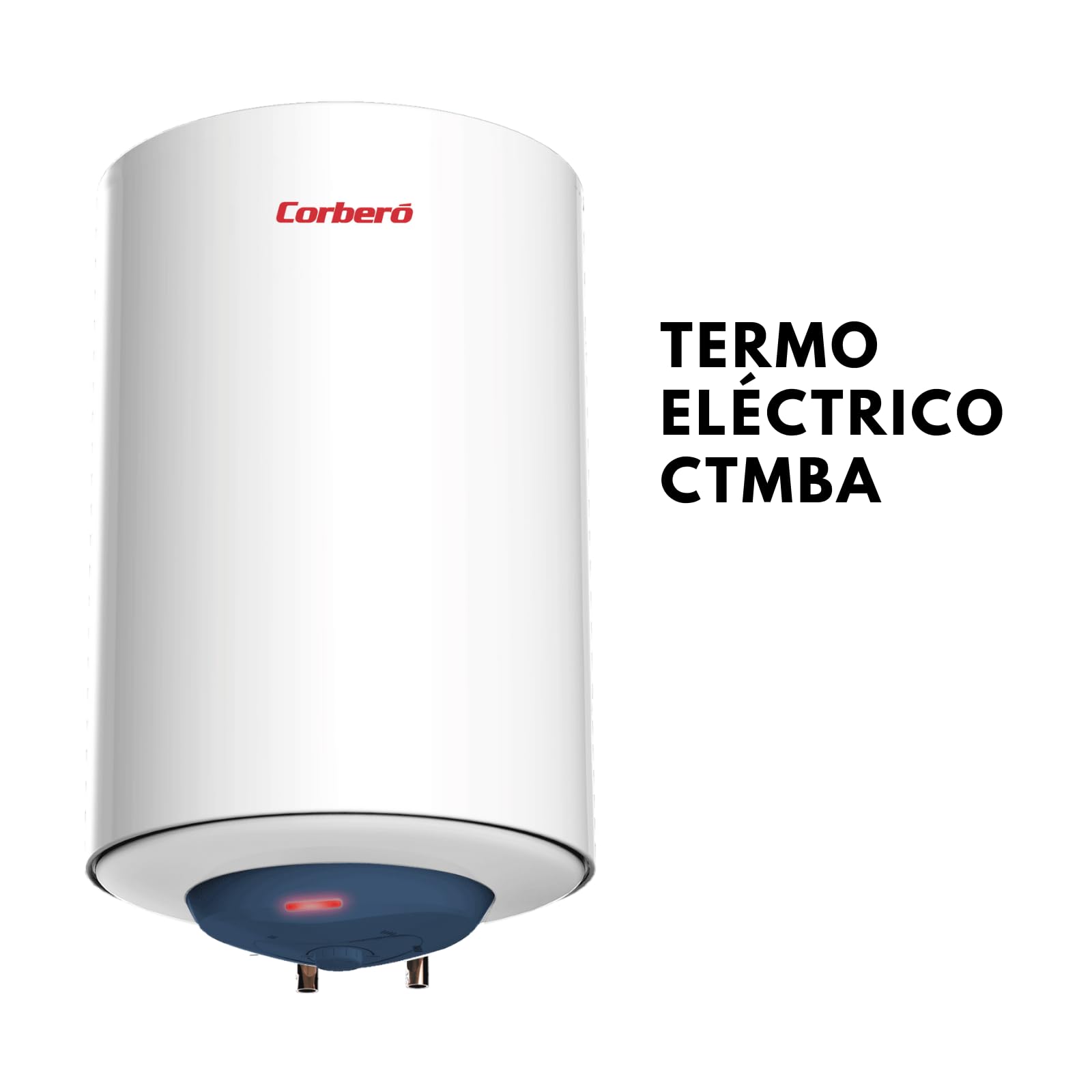 Corberó - Thermos elettrico CTMBA30 | 30 L | Installazione verticale | Resistenza schermata | Termostato regolabile | Protezione anticorrosione