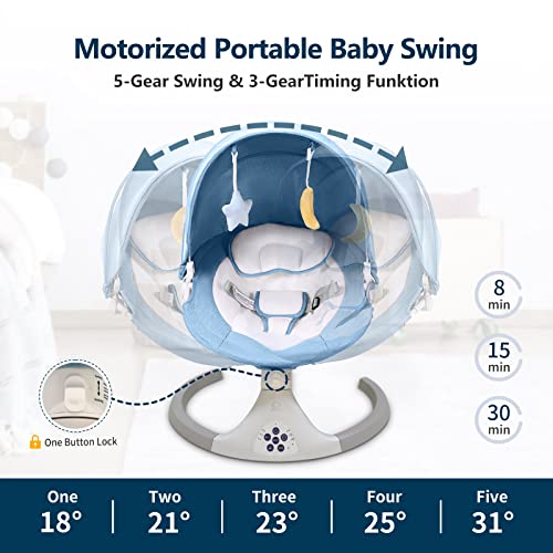 La Mejor review de Balancín automático bebe los más solicitados. 29 Imagen adicional