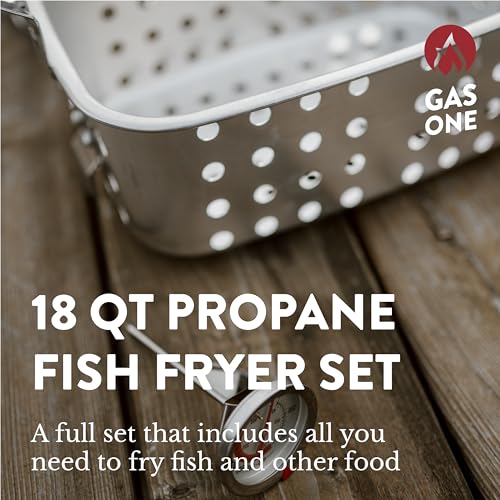 Gas-One-Double-Fryer-with-2-Baskets-Propane-Burners-for-Outdoor-Cooking–Heavy-Duty-18Qt-Aluminum-Pot-Outdoor-Deep-Fryer-with-Cast-Iron-Burner–Propane-Deep-Fryer-with-Thermometer Gas One Double Fryer with 2 Baskets Propane Burners for Outdoor Cooking–Heavy Duty 18Qt Aluminum Pot Outdoor Deep Fryer with Cast Iron Burner–Propane Deep Fryer with Thermometer