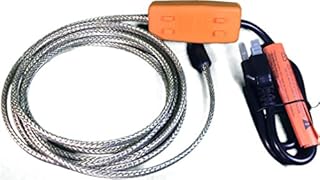 Heat Tape Easy Heat Freeze Protection Cable Waterline Heater Pre-cut to 35 Foot includes Installed Plug Head