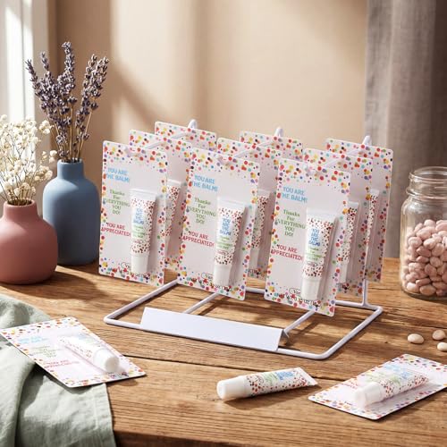 Image of 24 Pack Back to School Teacher Employee Gift Bulk Thank You Gifts Lip Balms You Are The Balms Coworkers Staff Appreciation Gift Bulk for First Day of School Inspirational Nurse Gifts