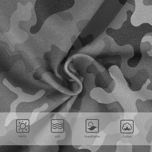 Fun Girls Underwear Toddler 2t Cotton Little Girl Panties Abstract Camouflage Black Grey Briefs Undies Kids3