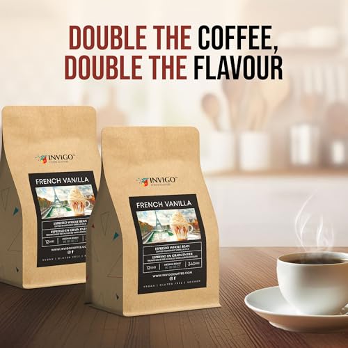 Invigo Espresso Coffee Beans 24oz (680g) Medio Tostado miniatura 2