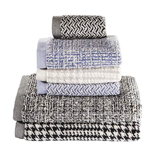 naturally home Mason Jars Kitchen Curtain Cottage Set, Tiers and Ruffled Swag, 36-Inch Long