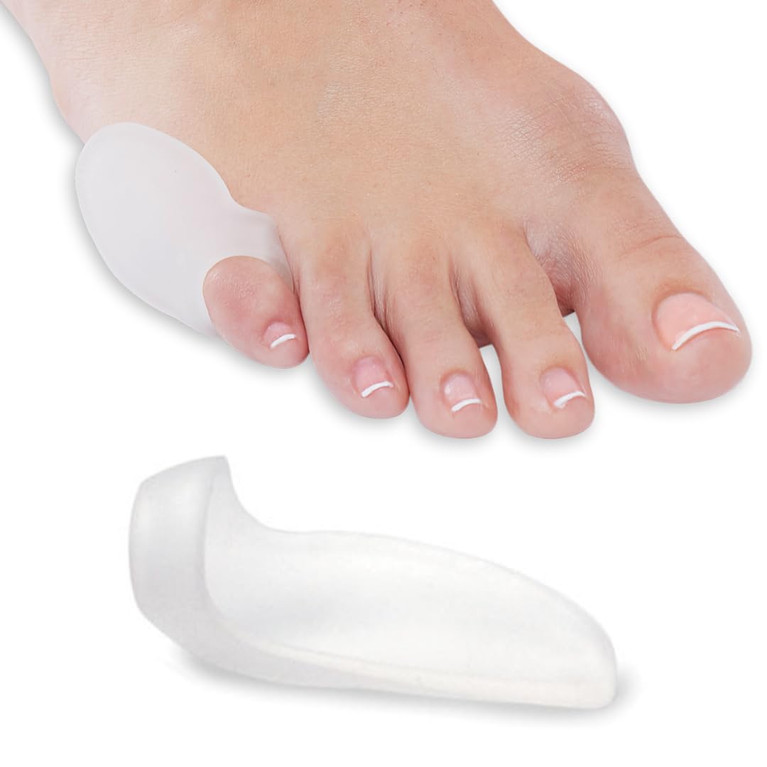 NatraCure Tutore Della Guardia Borsite del Sarto di Gel - 1319-M RET6PK - (Contiene: 6 Pacchi) - (Per Alleviare il Dolore da Attrito, Pressione e Borsiti Alluce, Tailor's)