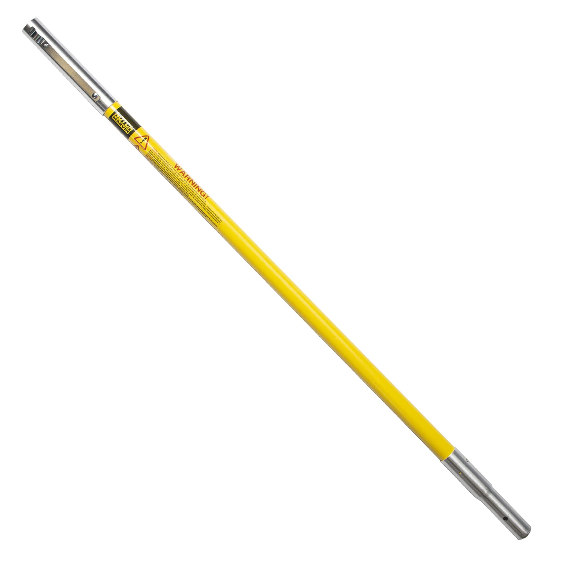 Notch Marvin 8' Fiberglass Hollow Mid Pole - Yellow