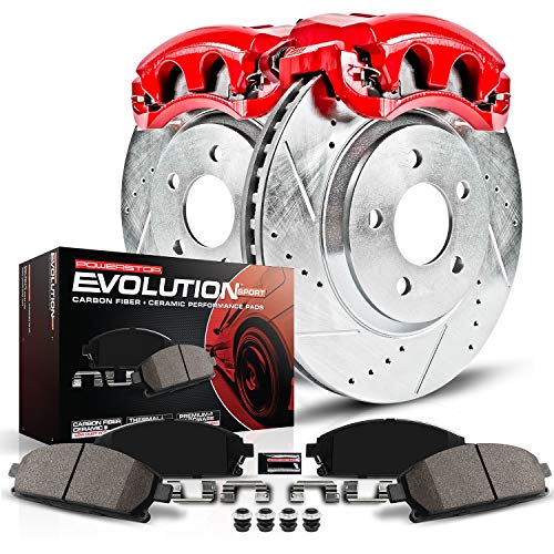 Power Stop KC1990 1-Click Performance Brake Kit with Caliper #1