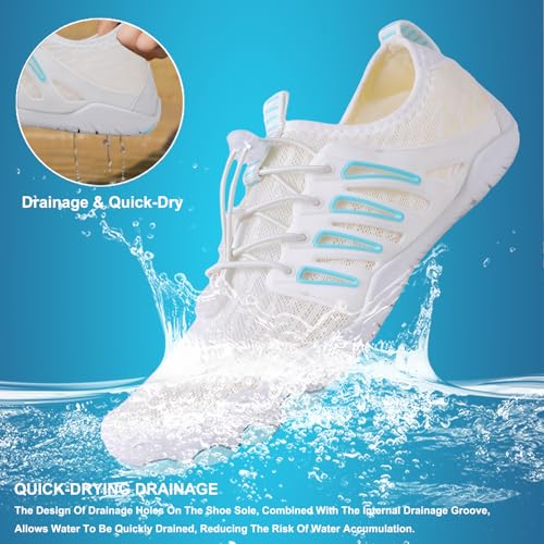 Image of Hike Barefoot Shoes Womens Men,Unisex Barefoot Water Shoes Breathable, Anti-Slip Hiking Footwear for Athletic Wide Toe Shoe Footwear for Hiking, Walking, Running, Yoga, and Water Sports