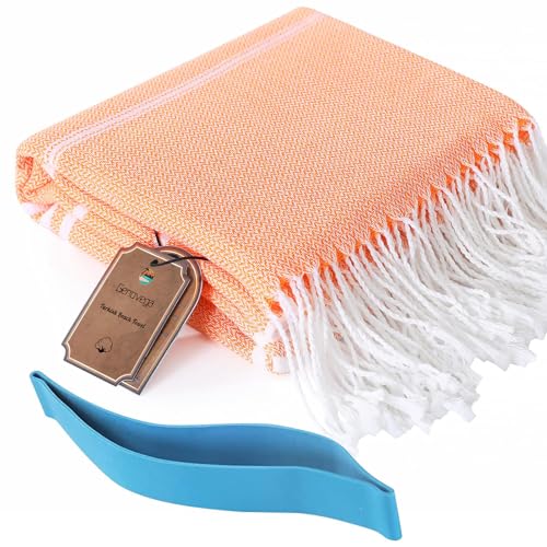 Genovega Turkish Beach Pool Towels Sand Free Quick Dry Oversized Extra Large Bulk Swim Blanket Set Adult Clearance Carnival Cruise Ship Essentials Packing List Vacation Travel Accessories Must Haves