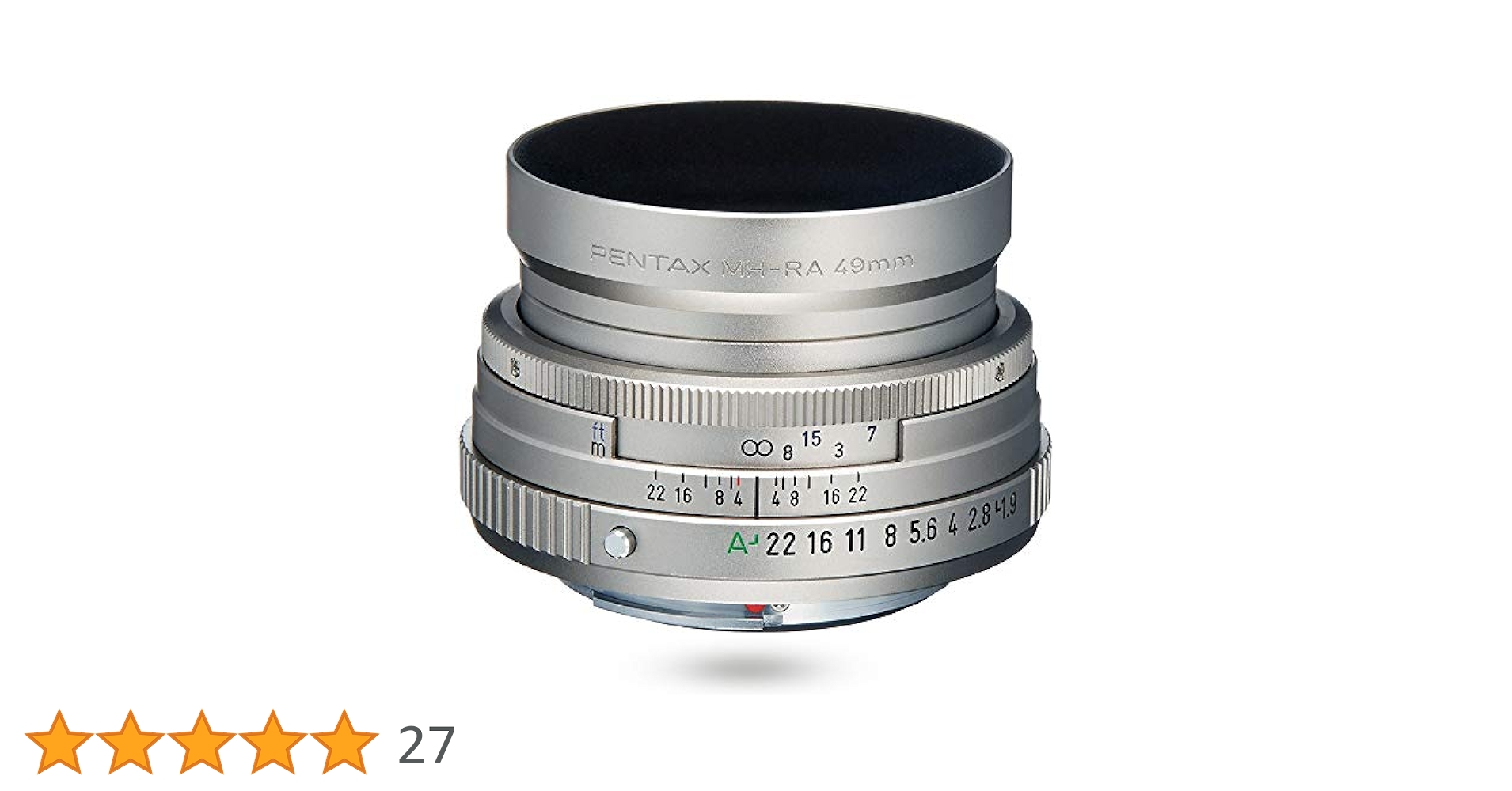 ペンタックス PENTAX FA 77mm F1.8 シルバー ペンタックス HD PENTAX-FA 77mm F1.8 Limited (シルバー