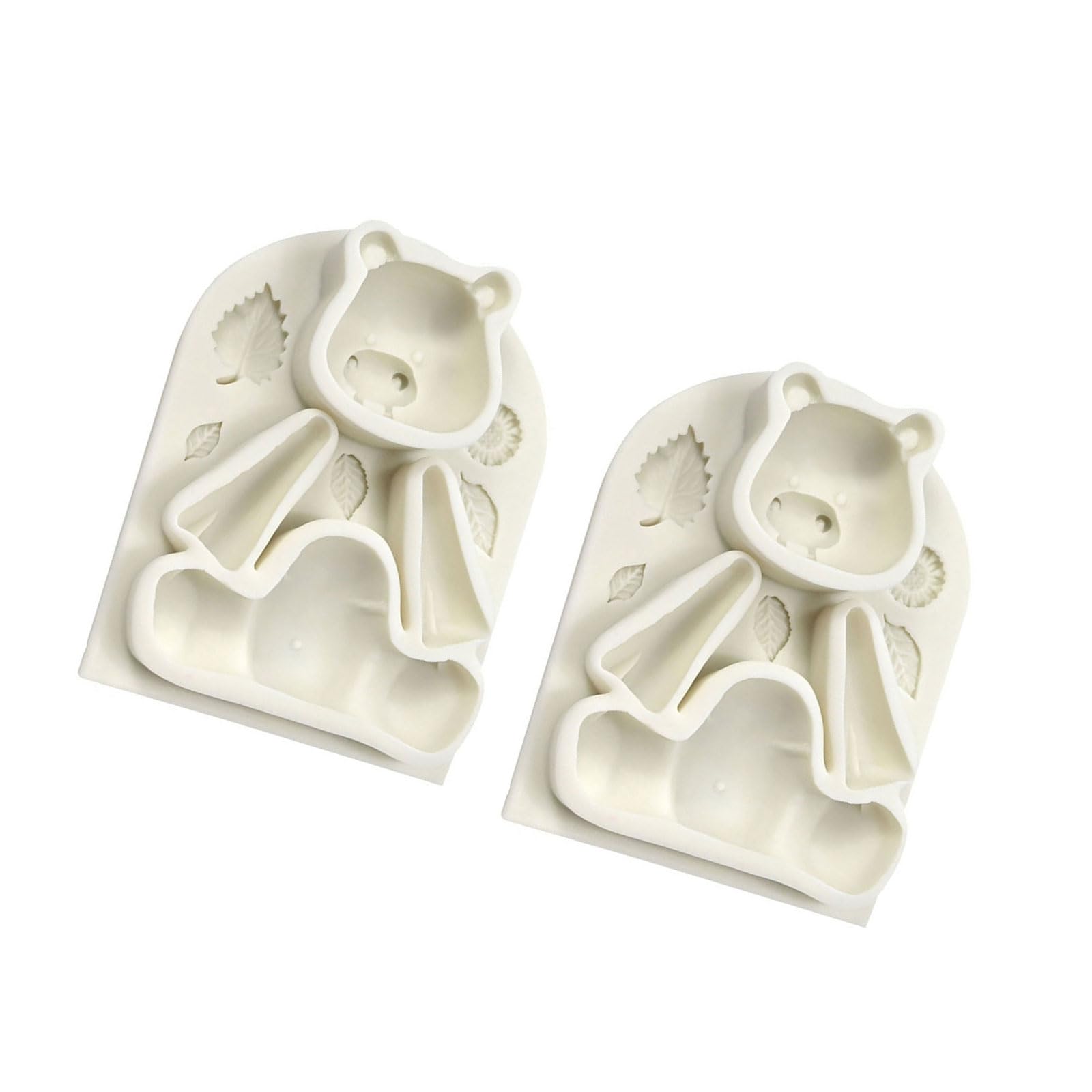 HGENAHGTF Of 2 Silicone Molds Chocolate Animal Shape Silicone Baking Dessert Cake Chocolate for Cake Candy Making Supplies
