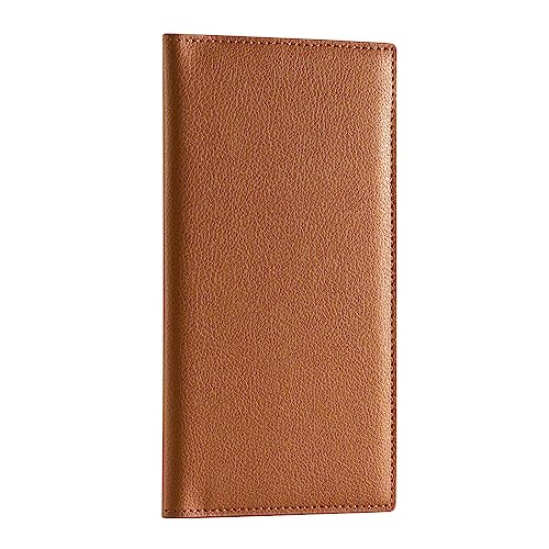 Image of CoBak Checkbook Cover for Women & Men - PU Leather Case with RFID Blocking | Classic Design Check Book Holder for Personal and Business