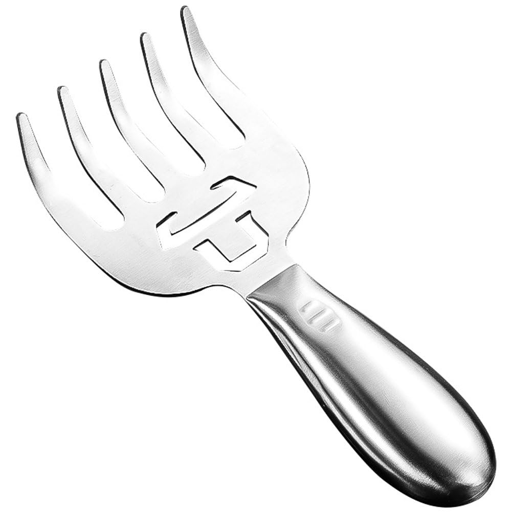 Danlai Silver Stainless Steel Meat Claws Grill Accessories Bbq Tools For Handling, Lifting, Shredding And Carving Meat - Tacos Pulled Pork Shredder