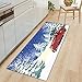 Wesołych Świąt wycieraczka wejściowa kuchnia dywan antypoślizgowy sypialnia dywan dom podłoga mata korytarz balkon łazienka dywaniki nr 14 60 x 180 cm