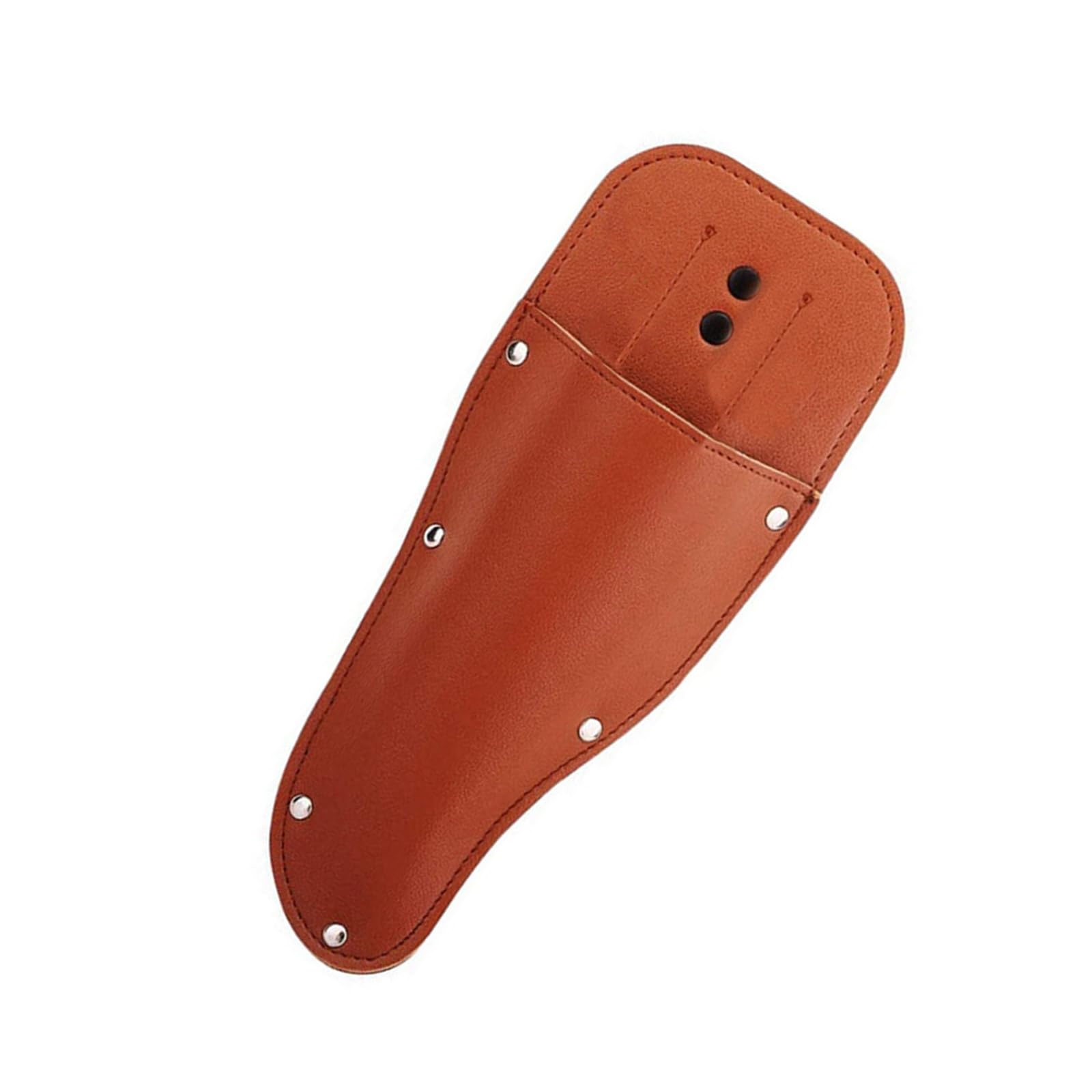 Henygen Brown Pruning Shears Protective Case Pu Leather Sheath Protective Holder Hanging Bag Organizers For Gardening And Pruning Shears Case