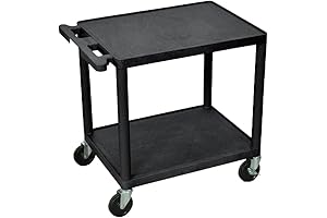 LUXOR LP26-B 26" Heat Press Cart