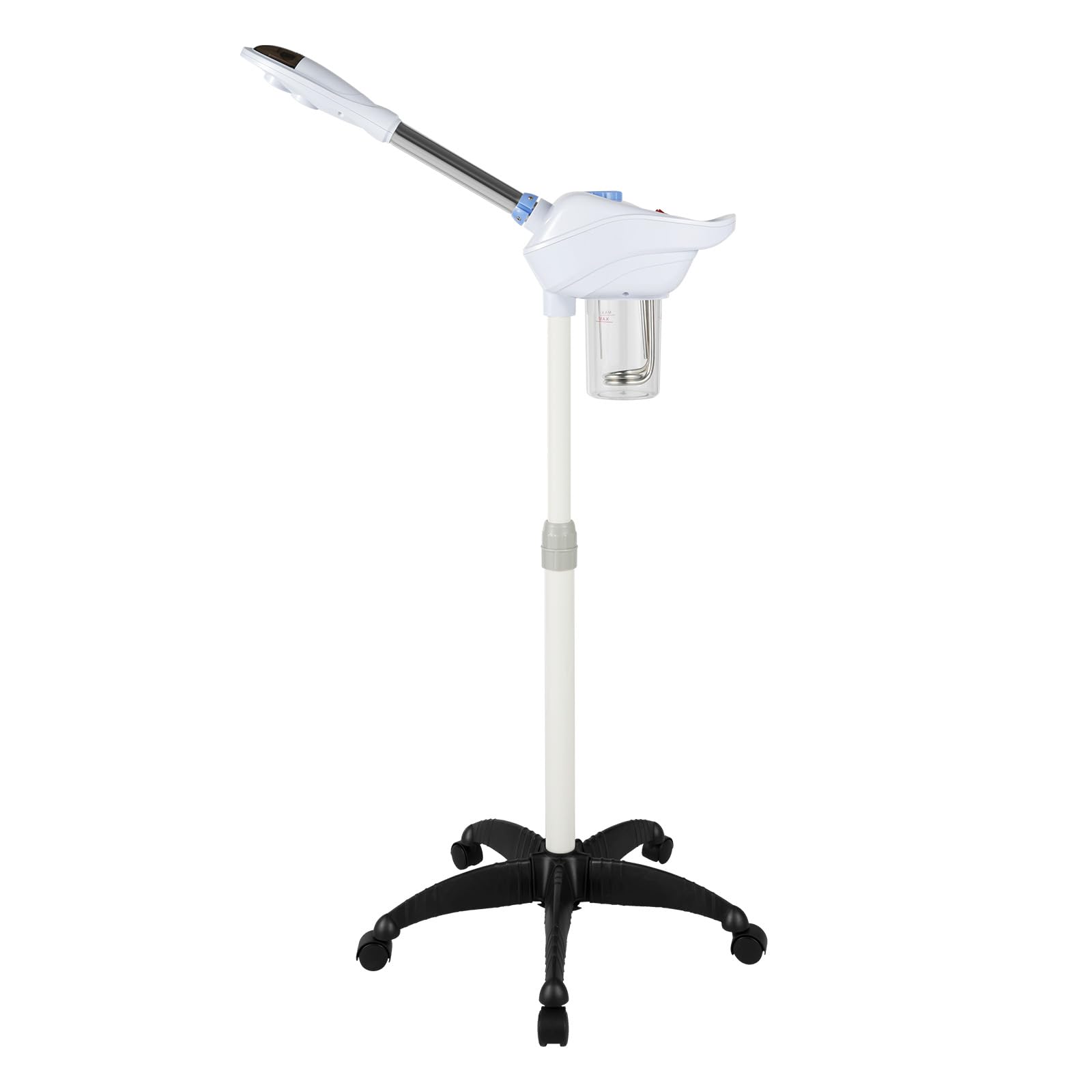 Vaporizzatore cosmetico per il viso, vaporizzatore per il viso, pulitore per il viso, vapore, per il viso, per il salone e la casa, serbatoio dell'acqua da 800 ml