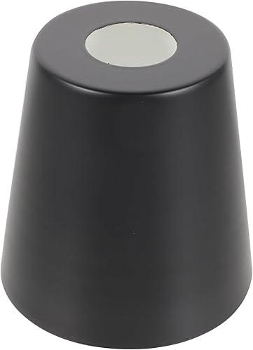 Baluue Pantalla de metal vintage protector de bombilla de hierro para lámpara de techo, cubierta de lámpara de araña forjada, soporte de repuesto