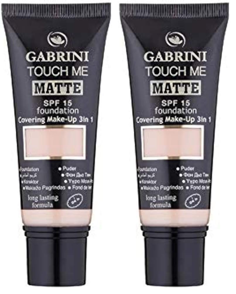 Gabrini Matte Foundation 1 (2 paketi)