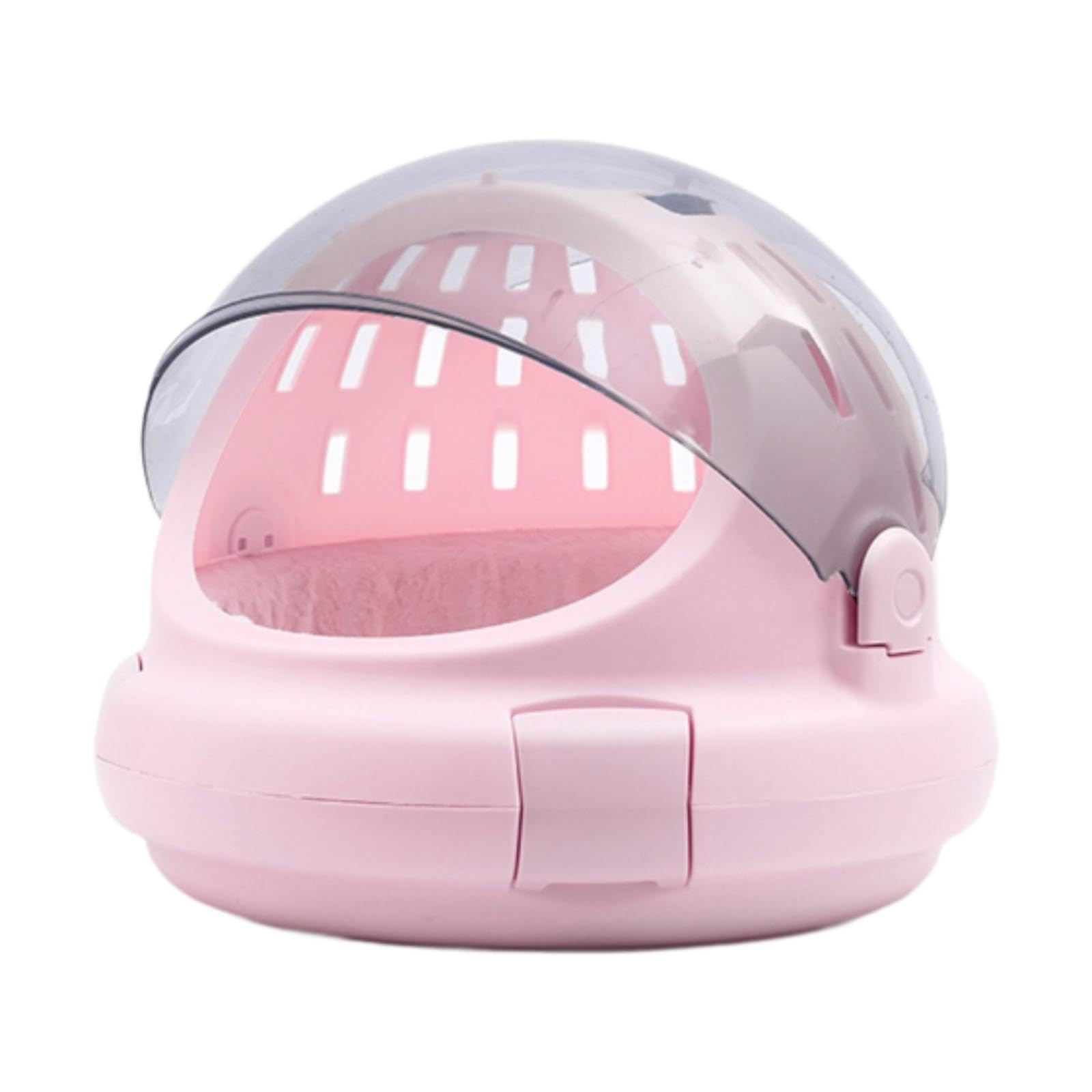 Pet Carrier Small Dog Carrier Cage Pet Travel Carrier Hard Sided Cat Carrier for Small Dogs, Puppy, Cats, Camping Traveling, Pink