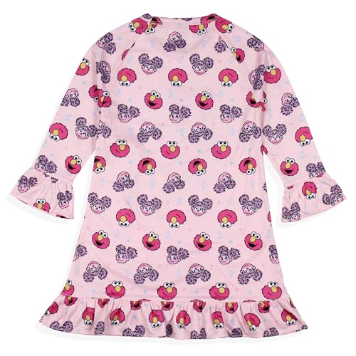 INTIMO Sesame Street Girls' Twinkle Out Elmo Abby Cadabby Sleep Pajama Dress Nightgown4