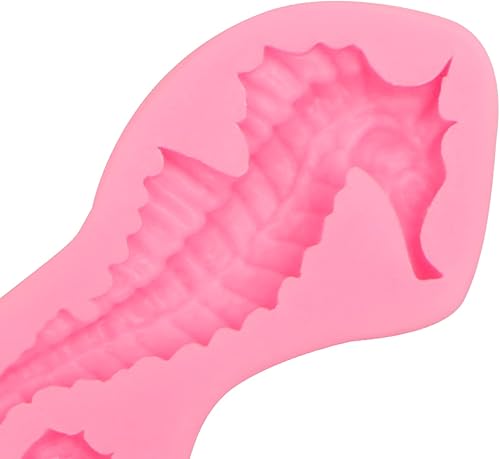 Miniatura 8 de Molde de silicona para chocolate con cola de sirena, estrella de mar, concha, concha, concha, fondant, tema marino, ola de mar, pescado, dulces,