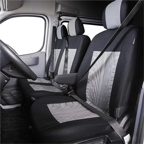 Fundas de asiento delantero doble e individual para viajes confortables en autobús 5