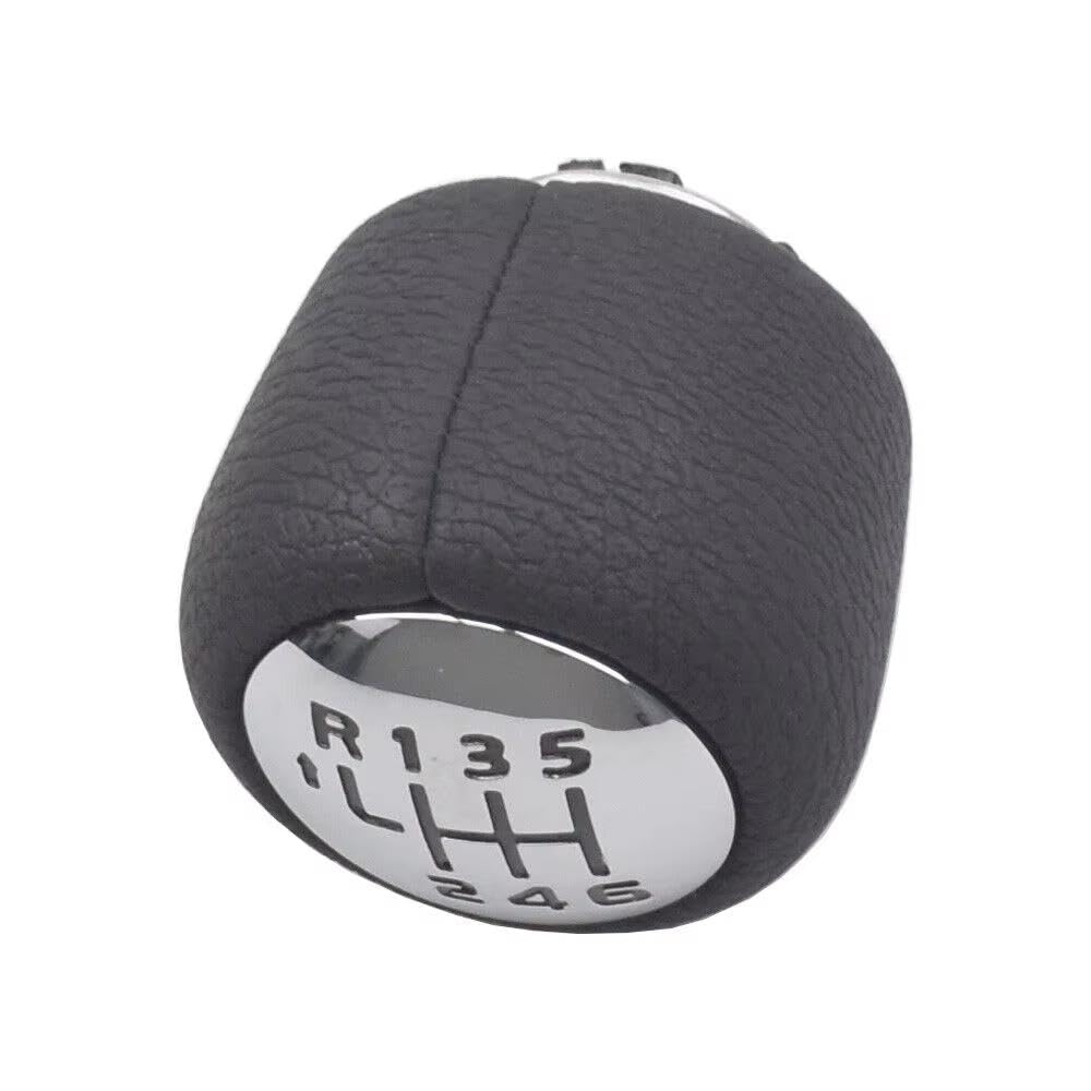 YDXHERTA 6 Speed Shift Knob Black for Peugeot 508 2010-2018 for Citroen C4 for Picasso II 2014 Auto Parts
