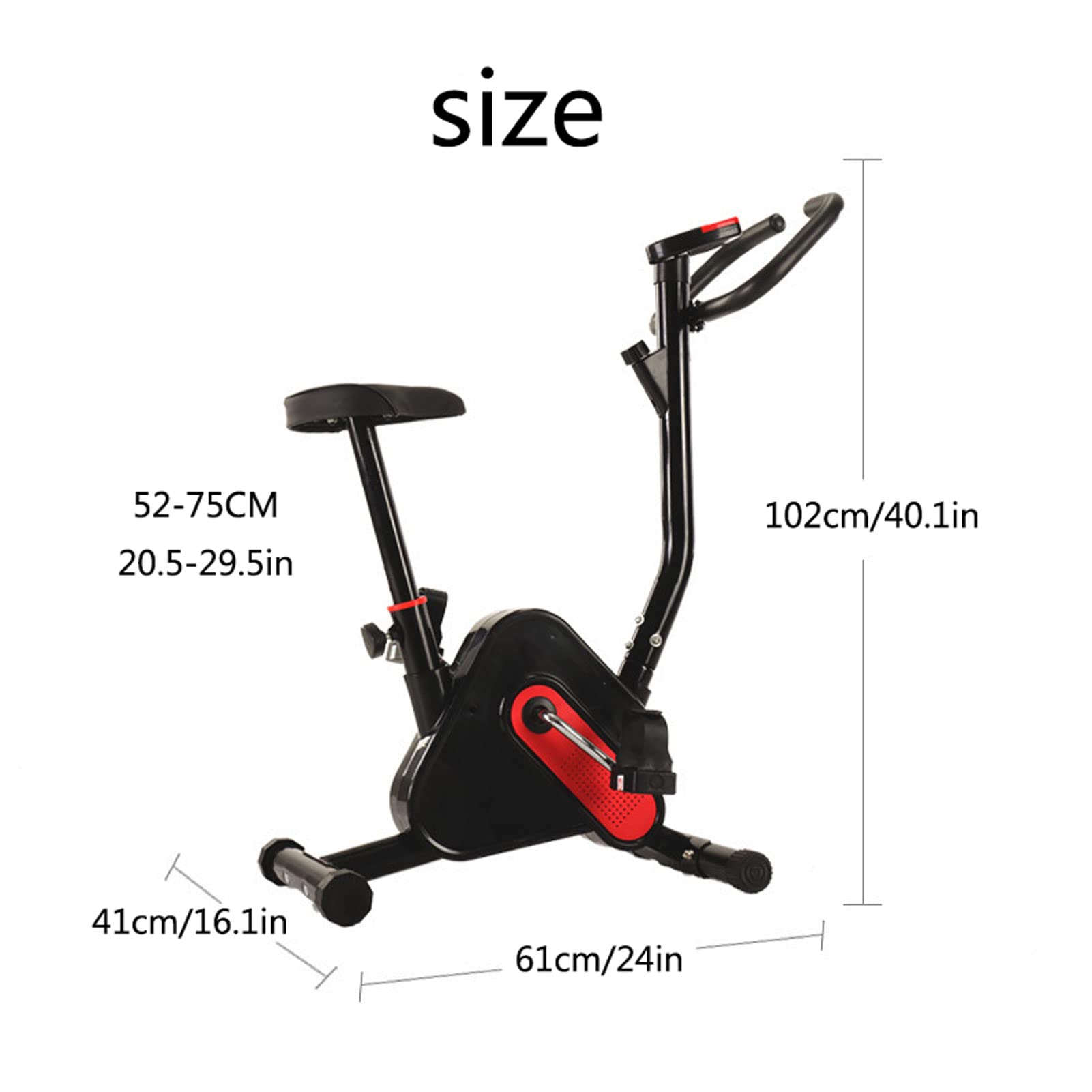 Amazon | エアロバイク 6 ギア調整可能ホームインドアサイクリング