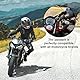 VOSSOT 3 Pcs Schlüsselanhänger Personalisiert Motorrad – Bestickt & Kratzfest – Bestickt mit The Key To Happiness, Weißem Ekg & Rotem Herzschlag – Schlüsselanhänger Motorrad für Auto Moped Biker
